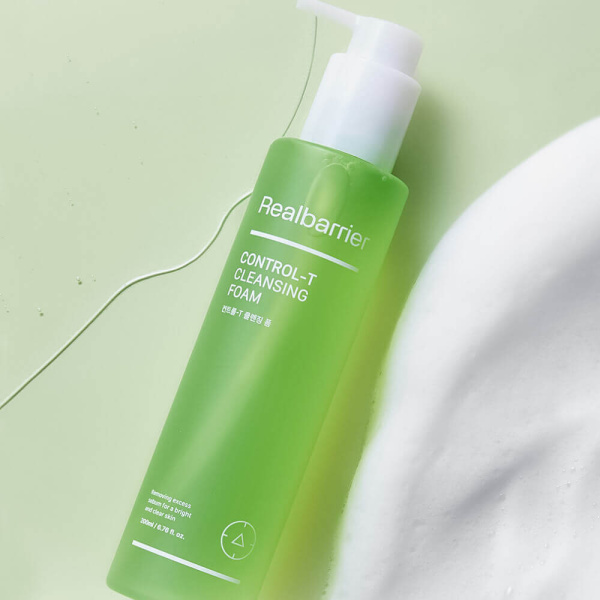  Real Barrier Control-T Cleansing Foam	 Гель-пенка для умывания с комплексом церамидов