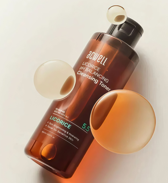 ACWELL Licorice PH Balancing Cleansing Toner  Слабокислотный очищающий тонер с экстрактом солодки