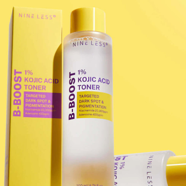 NINE LESS B-Boost 1% Kojic Acid Toner Тонер для сияния кожи с койевой кислотой