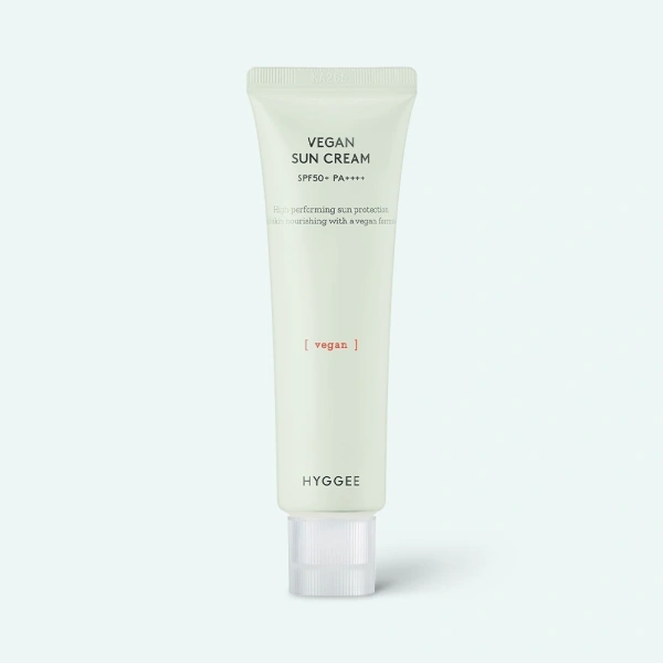 HYGGEE Vegan Sun Cream SPF 50+ PA++++  Веганский солнцезащитный крем